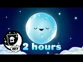 Lullaby Dreamscape with Mindful Moon - 2hrs - Get to Sleep- Hey Bear Sensory Bed Time