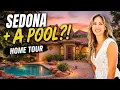 Sedona AZ Home Tour Private Pool Incredible Red Rock Views