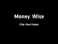 Final project cs50 Money Wise