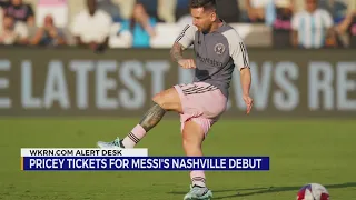 Ticket prices rise for Nashville SC Inter Miami match