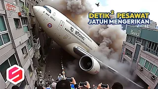 14 rekaman nyata kecelakaan pesawat paling tragis di dunia 