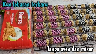 Download TANPA OVEN DAN MIXER || IDE KUE LEBARAN TERBARU DARI BAHAN BISCUIT ROMA KELAPA, INI ENAK BANGET MP3