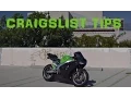 How To Buy A Motorcycle Off Of Craigslist