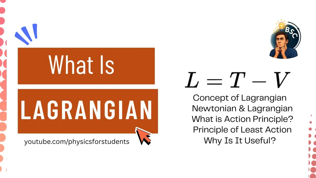 What Is Lagrangian | Lagrangian Equation of Motion | Lagrangian Mechanics