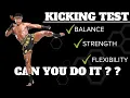 Lagu all martial artists SHOULD Be Able to do these 3 KICKING TESTS