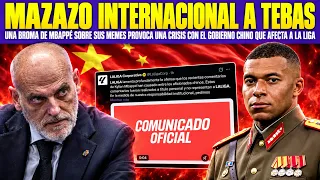 🔥 JAVIER TEBAS ESTALLA POR EL LÍO MBAPPÉ-CHINA
