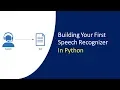 Speech to Text Python Speech Recognition in Python Speech Detection in Python KGP Talkie