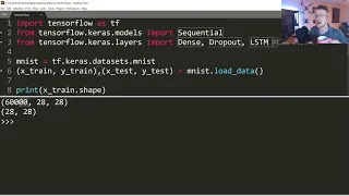 Recurrent Neural Networks RNN - Deep Learning w Python TensorFlow Keras p 7