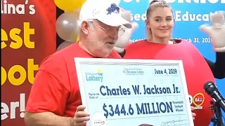 Lucky and Fortunate NC Man Collects His 344M Powerball Jackpot Win