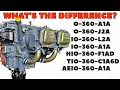 Lycoming O-360 Variant Differences Finally Explained