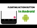 How to add floating action button in android studio Floating Action Buttons