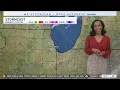 Monday morning weather