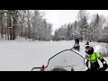 Too Close For Comfort Snowmobile Old Forge NY 2025