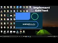 Implement EditText Android studio Beginner Android Application Development Tech free