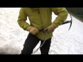 Climbing Tools: Snow walking with a ice axe