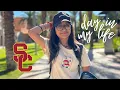 Day in life of Graduate Student at USC Cali Vlog