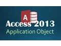45 VBA - Application Part 1 Programming In Access 2013