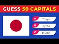 World Capitals Quiz 50 Countries 5 Seconds Each C