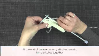 DECREASING ONE STITCH AT EACH END OF THE ROW ftp