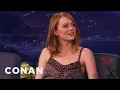 Download Lagu Emma Stone's Late Night Lotion Binging | CONAN on TBS
