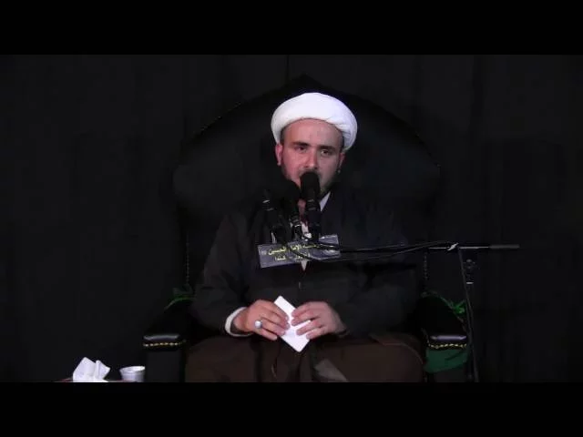 ⁣نعي خاتمة المجلس - وفاة ابي طالب (ع) - شهر رمضان المبارك 1437 - الشيخ همام ناصر الدين