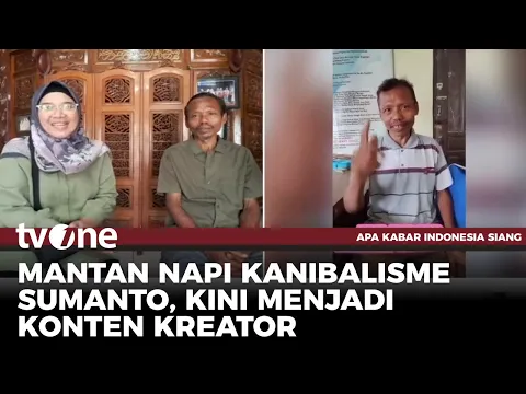 VIRAL! Sumanto jadi Konten Kreator, Mukbang Sate