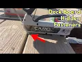 Deck Board Hidden Fasteners - Camo for Trex Composite Boards