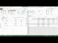 The resource usage and task usage view in Microsoft Project