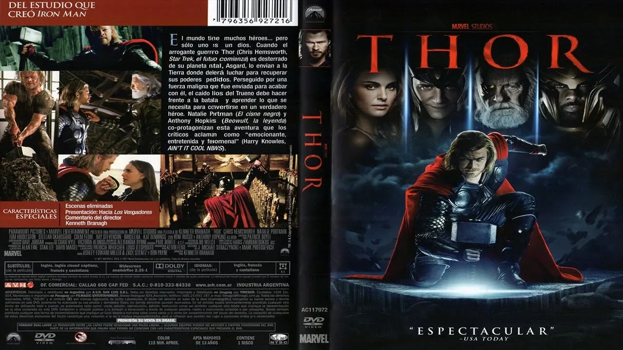 Opening Thor (2011) DVD