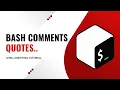Bash Scripting Exploring Comments Quotes and Command Substitution
