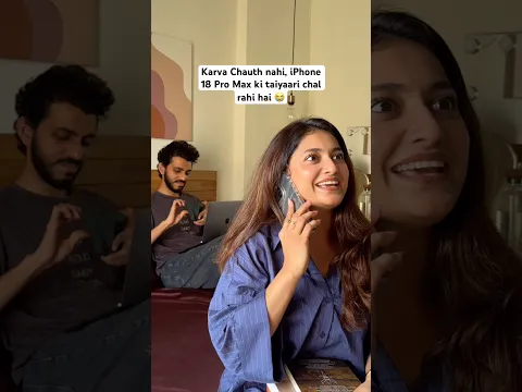 This Karva Chauth, I’m fasting for a reason. 👀📱