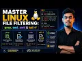 4 5 Master Linux File Filtering grep sed awk tail - f Log Troubleshooting Filters