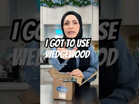 I got to use Wedgewood 😍￼