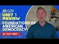 AP Gov Unit 1 Review NEW
