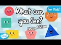 What Shape can you See EYFS Shapes 2D Shapes