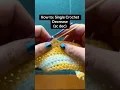 How to Single Crochet Decrease Left Handed Tutorial