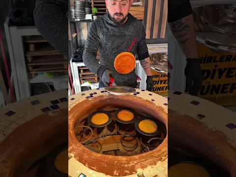 Türkiye’de ilk tandırda künefe !! #künefe #kadayıf #tandır #youtubeshorts #sweet #keşfet #sweets
