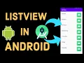 Listview in Android studio with list Adapter How to display multiple items on screen in Android-