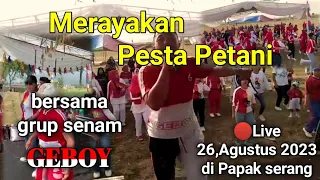 Download merayakan pesta Petani bersama dengan grup senam geboy di Des.Serang Mekar kp.papak serang MP3