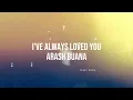 Lirik dan Terjemahan - I've always loved you (Arash Buana)