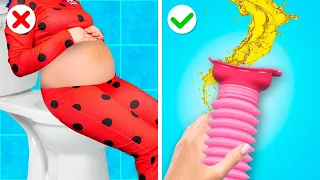 ¿Todos Estos Héroes De Videojuegos Están Embarazados? || Increíbles Hacks & Gadgets De Embarazo