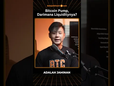 Bitcoin Pump, Darimana Liquiditynya?