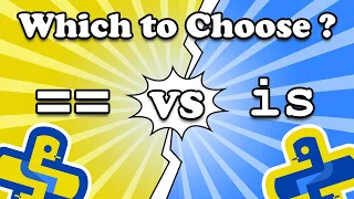 Are You Comparing Variables Correctly is vs