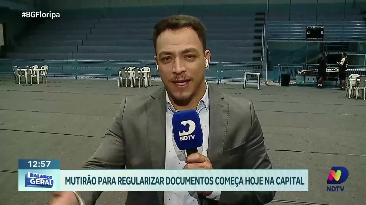 Mutirão para regularizar documentos começa nesta segunda-feira em Florianópolis