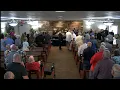 Wanda Woody Trotter Service will begin at 11 00 A M