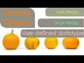 Priority Queue User Defined Data-type Heap C STL Competitive Programming