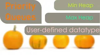 Priority Queue User Defined Data-type Heap C STL Competitive Programming