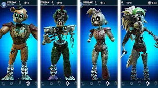 Ignited Glamrock Animatronics FNAF AR Workshop Animations