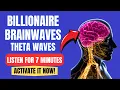 Download Lagu The Billionaire Brainwave Theta Waves: Boost Your Brain in Just 7 Minutes! 🚀