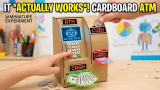 DIY ATM Machine Kit | How to Make Mini ATM at Home.